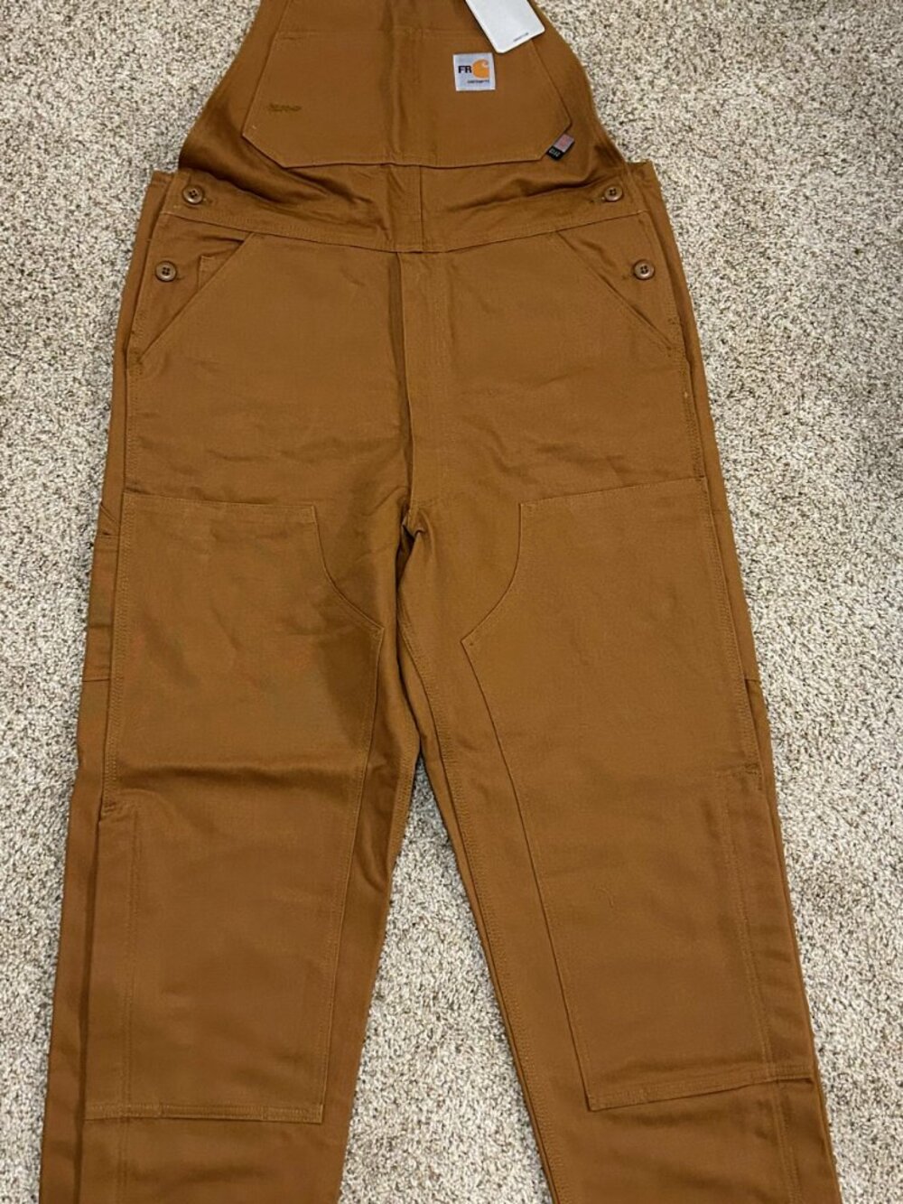 🆕 Carhartt FR Duck Bib Overalls – Heavy Duty Protection 🛠️ - Picture 4 of 4